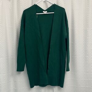 Crown & Ivy Women's Forest Green Cardigan